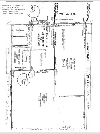 Plus de détails pour 920 N I-35 East, Lancaster, TX - Terrain à vendre