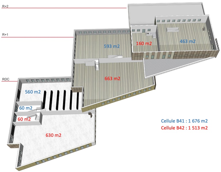 2 Avenue Du Valquiou, Tremblay-en-France à louer Plan d’étage– Image 1 sur 4