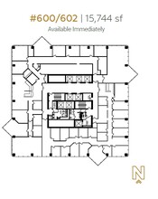 10104 103rd Ave NW, Edmonton, AB à louer Plan d’étage– Image 1 sur 1