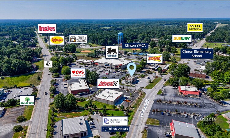 911 S Broad St, Clinton, SC à vendre - Photo de l’immeuble – Image 2 sur 11