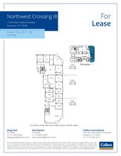 13105 Northwest Fwy, Houston, TX à louer Plan d’étage– Image 1 sur 1