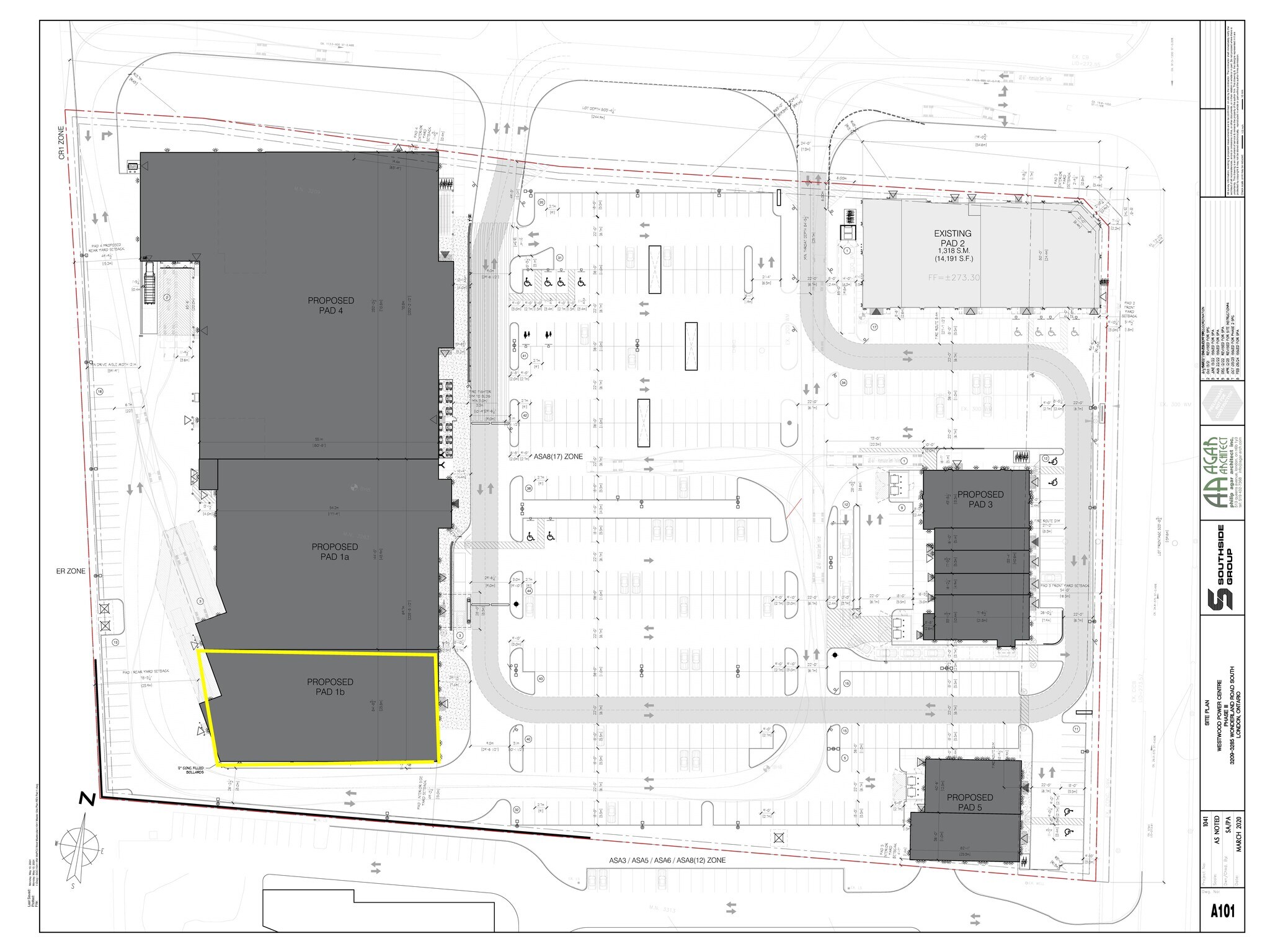 3263 Wonderland Rd S, London, ON à louer Plan de site– Image 1 sur 1