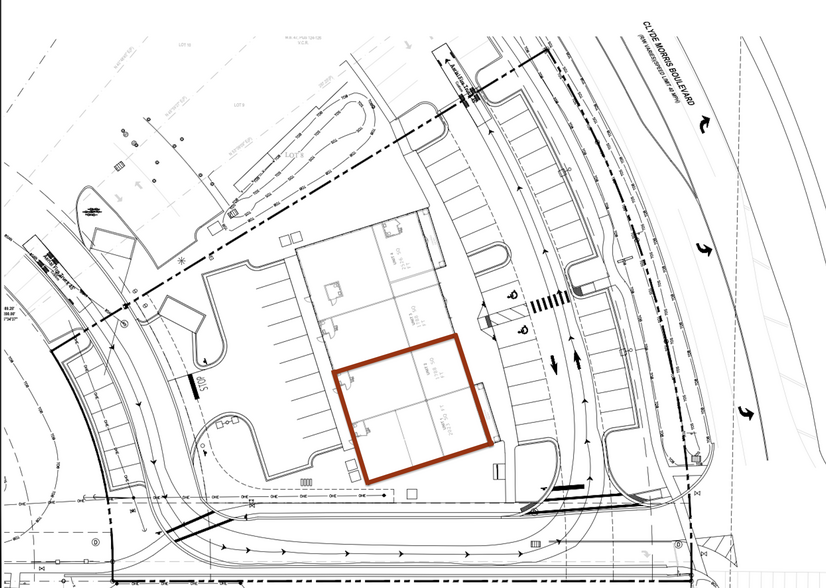 5140 Clyde Morris Blvd., Port Orange, FL à louer - Plan de site – Image 3 sur 3