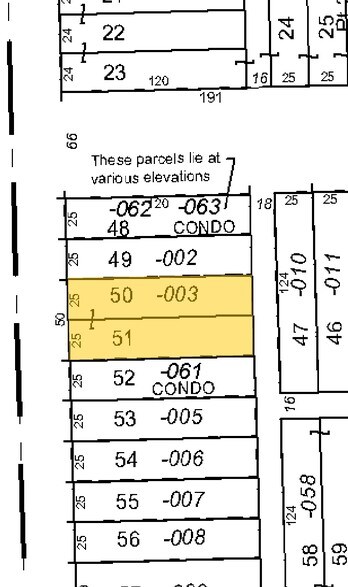 1707-1709 S Racine Ave, Chicago, IL à vendre - Plan cadastral – Image 3 sur 3