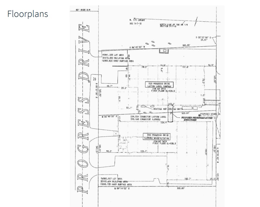 520 Progress Dr, Hartland, WI à vendre Plan d’étage– Image 1 sur 1