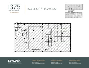 1375 Peachtree St NE, Atlanta, GA à louer Plan d’étage– Image 1 sur 1