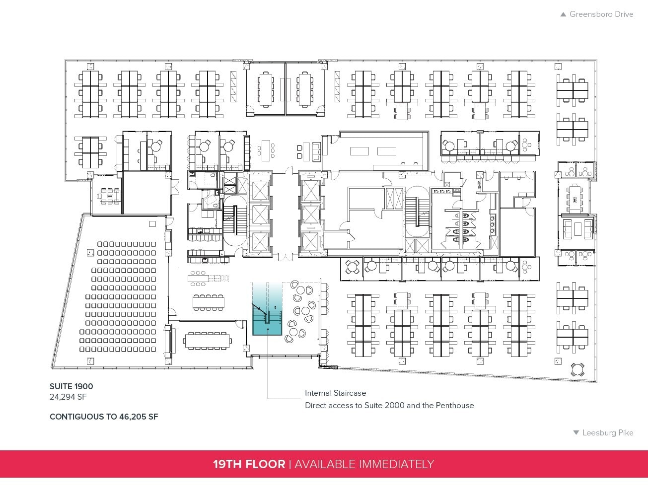 8350 Broad St, McLean, VA à louer Plan d’étage– Image 1 sur 15