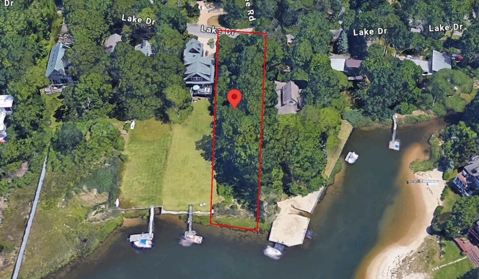 13 Lake Dr, Southampton, NY à vendre - Aérien – Image 3 sur 9