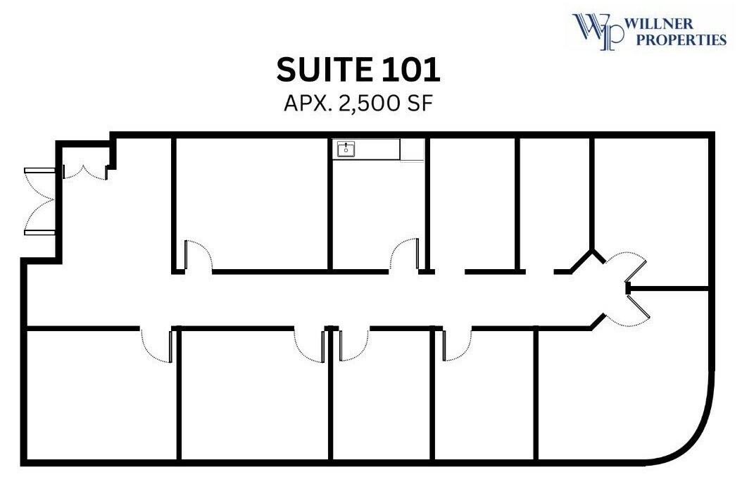 102 Pickering Way, Exton, PA à louer Plan d’étage– Image 1 sur 1