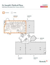 6565 E Carondelet Dr, Tucson, AZ à louer Plan d’étage– Image 1 sur 1
