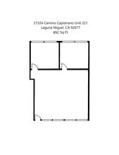 27324 Camino Capistrano, Laguna Niguel, CA à louer Plan d’étage– Image 1 sur 1