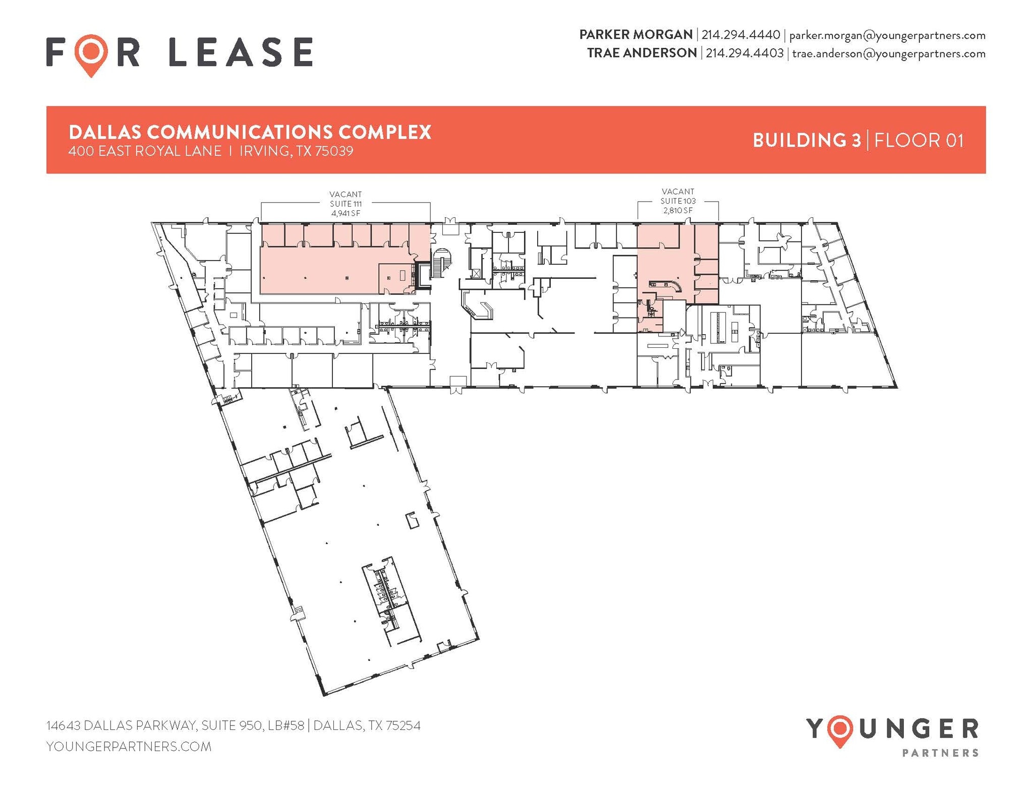 400 E Royal Ln, Irving, TX à louer Plan d’étage– Image 1 sur 1