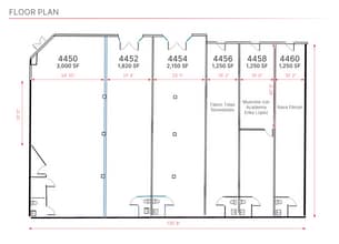 4460 Firestone Blvd, South Gate, CA à vendre Plan d’étage– Image 1 sur 1