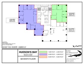 1600 Stout St, Denver, CO à louer Plan de site– Image 1 sur 1
