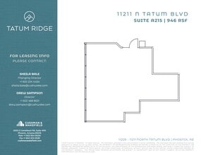 11209 N Tatum Blvd, Phoenix, AZ à louer Plan de site– Image 1 sur 1