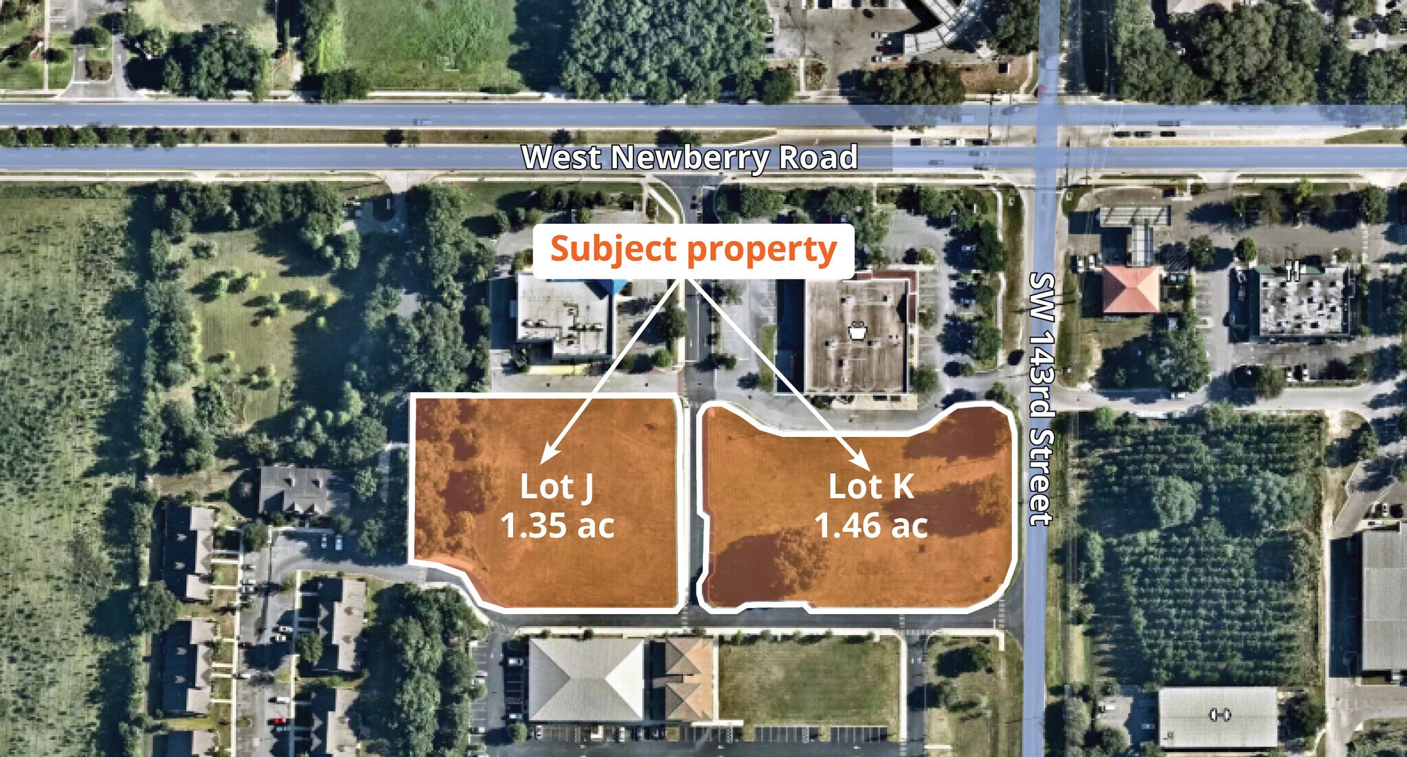120 SW 143rd St & 14403 W. Newberry Road, Newberry, FL à vendre Photo principale– Image 1 sur 4