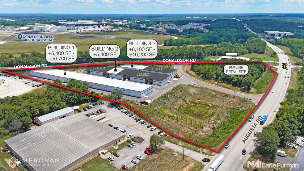 Augusta Rd & Donaldson Rd, Greenville, SC à louer - Photo de l’immeuble – Image 2 sur 18