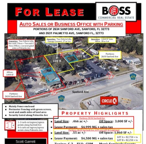2634 Sanford Ave, Sanford, FL à louer - Photo de l’immeuble – Image 1 sur 1