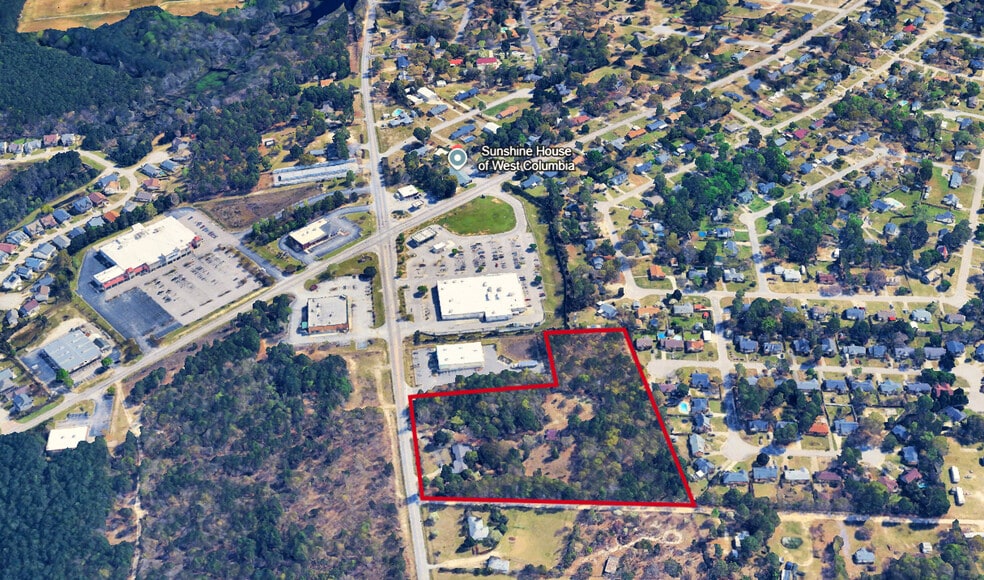 1051 Old Barnwell Rd, West Columbia, SC à vendre - Aérien – Image 3 sur 4