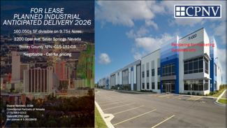 Plus de détails pour 3200 Opal Avenue Ave, Silver Springs, NV - Industriel/Logistique à louer