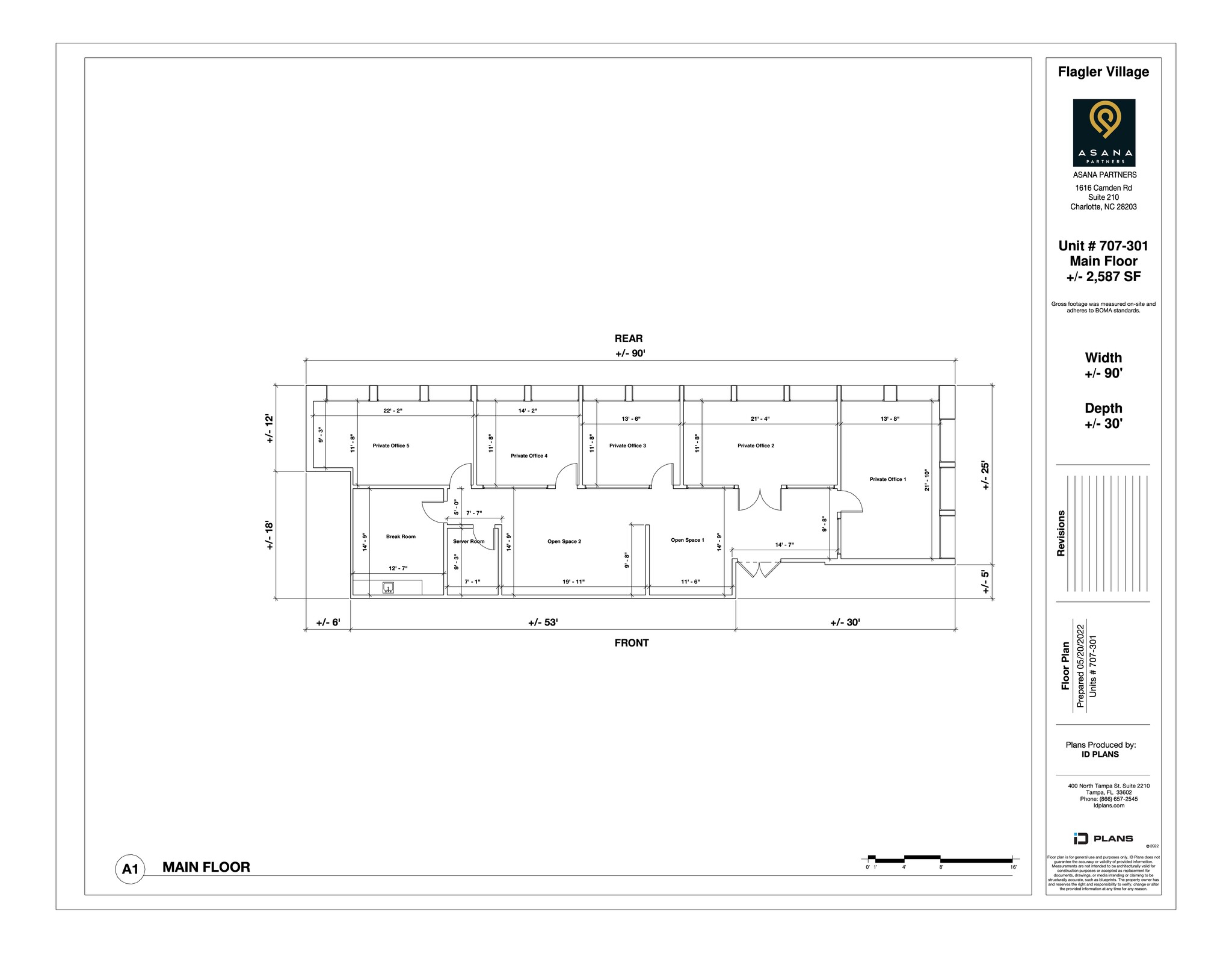 707 NE 3rd Ave, Fort Lauderdale, FL à louer Plan de site– Image 1 sur 1