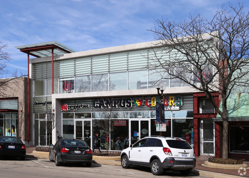 599-607 Central Ave, Highland Park, IL à louer - Photo de l’immeuble – Image 1 sur 4