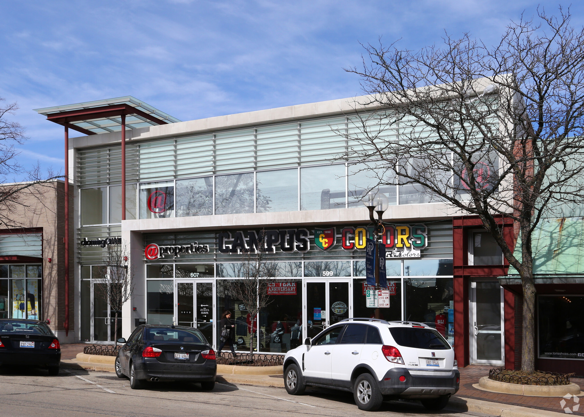 599-607 Central Ave, Highland Park, IL à louer Photo de l’immeuble– Image 1 sur 5