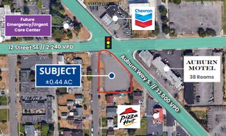 Plus de détails pour 1201 Auburn Way S, Auburn, WA - Terrain à vendre