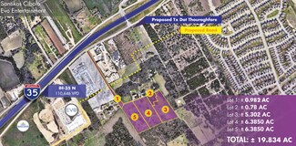 Plus de détails pour 18780 IH 35 Hwy N, Schertz, TX - Terrain à vendre