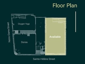 455 St St-Hélène, Montréal, QC à louer Plan d’étage– Image 1 sur 1
