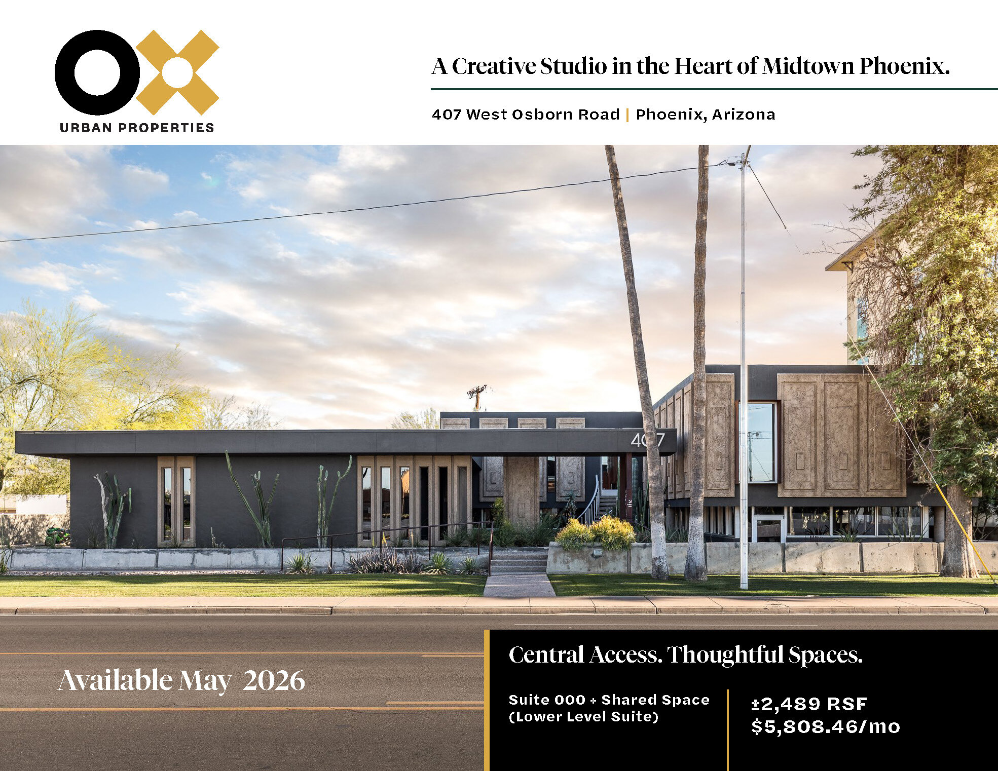 407 W Osborn Rd, Phoenix, AZ à louer Photo intérieure– Image 1 sur 8