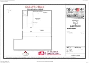 Local commercial dans Issy-les-Moulineaux à louer Plan de site– Image 2 sur 2