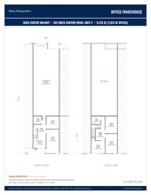 657-727 Brea Canyon Rd, Walnut, CA à louer Plan de site– Image 1 sur 1