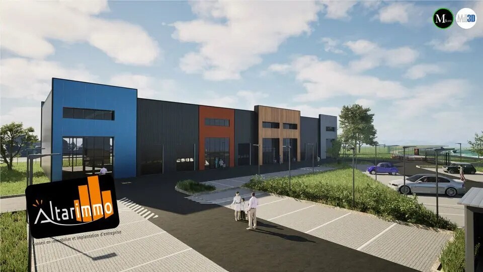 Local d’activités dans Mainvilliers à louer - Photo de l’immeuble – Image 1 sur 4