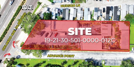 9205 S Us-17-92 Hwy, Maitland, FL - VUE AÉRIENNE  vue de carte - Image1