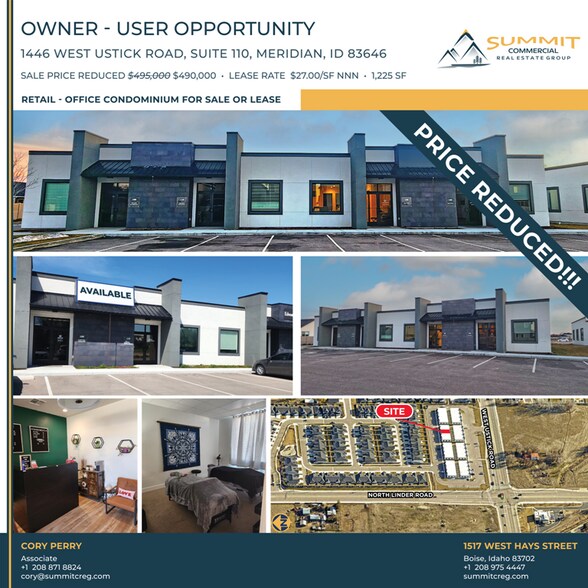 1446 W Ustick Rd, Meridian, ID à vendre - Photo de l’immeuble – Image 1 sur 18