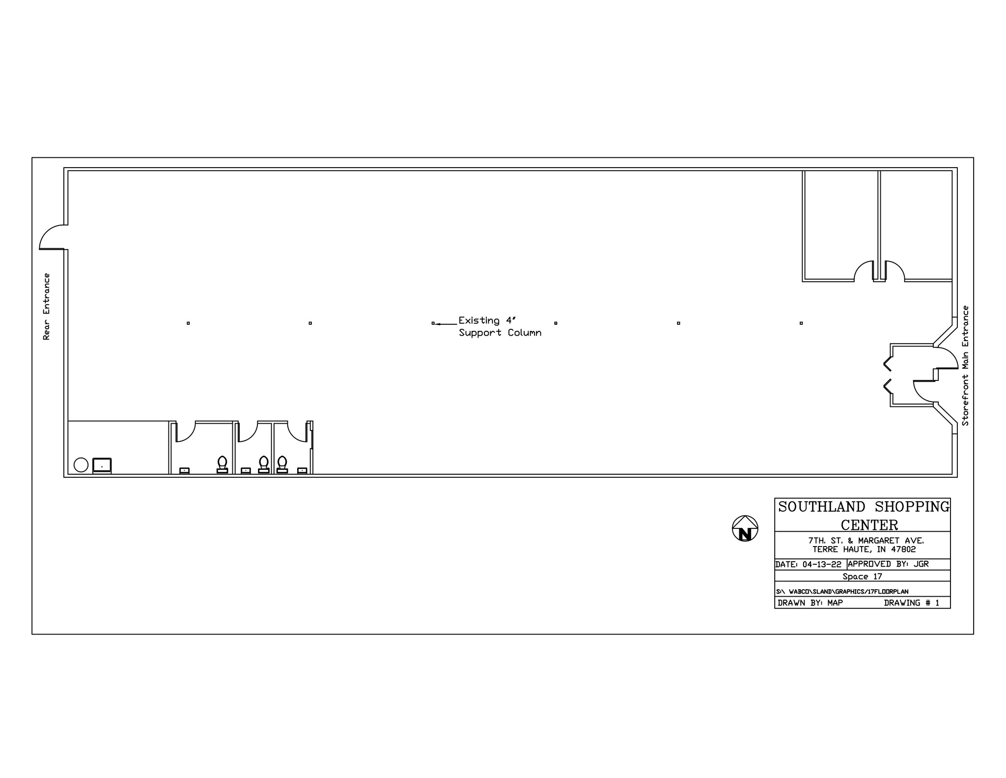 3000 S 7th St, Terre Haute, IN à louer Plan de site– Image 1 sur 1