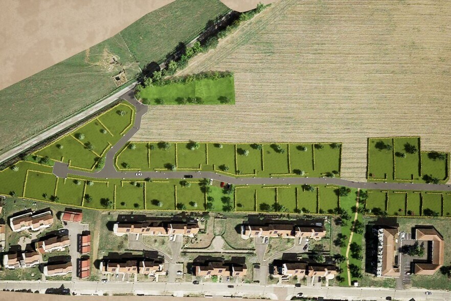 Terrain dans Semur-en-Auxois à vendre - Aérien – Image 2 sur 3