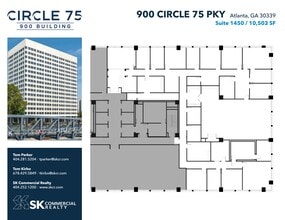 900 Circle 75 Pky SE, Atlanta, GA à louer Plan de site– Image 1 sur 1