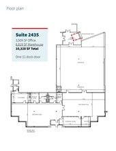 2405-2495 Xenium Ln N, Plymouth, MN à louer Plan d’étage– Image 1 sur 1