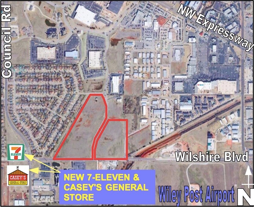 7725 NW 81st Pl, Oklahoma City, OK à vendre Aérien– Image 1 sur 3