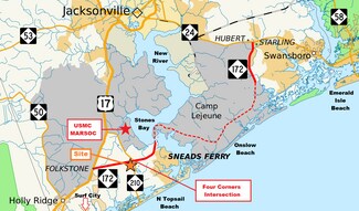 Plus de détails pour 1934 Hwy-172, Sneads Ferry, NC - Terrain à vendre