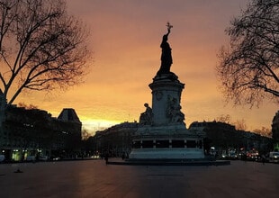 Paris, PAR - Vue aérienne  vue de carte