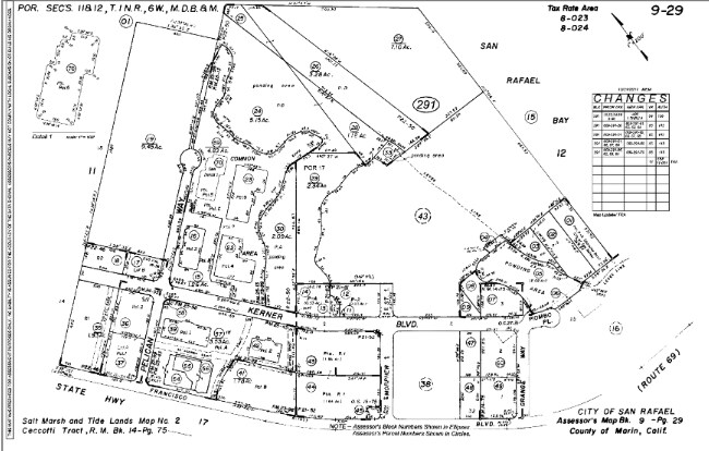 2301 Kerner Blvd, San Rafael, CA à louer - Plan cadastral – Image 2 sur 6