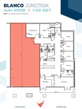 6900-6999 Blanco Rd, San Antonio, TX à louer Plan de site– Image 1 sur 1