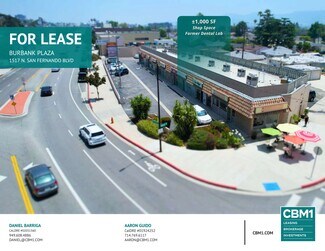 Plus de détails pour 1513-1527 N San Fernando Blvd, Burbank, CA - Bureau/Local commercial à louer
