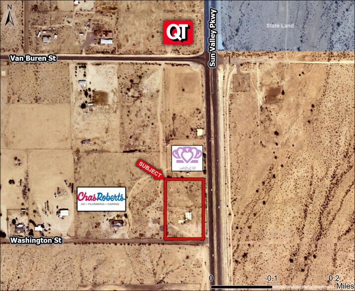 Sun Valley Pkwy & Washington St, Buckeye, AZ à vendre - Aérien – Image 1 sur 4