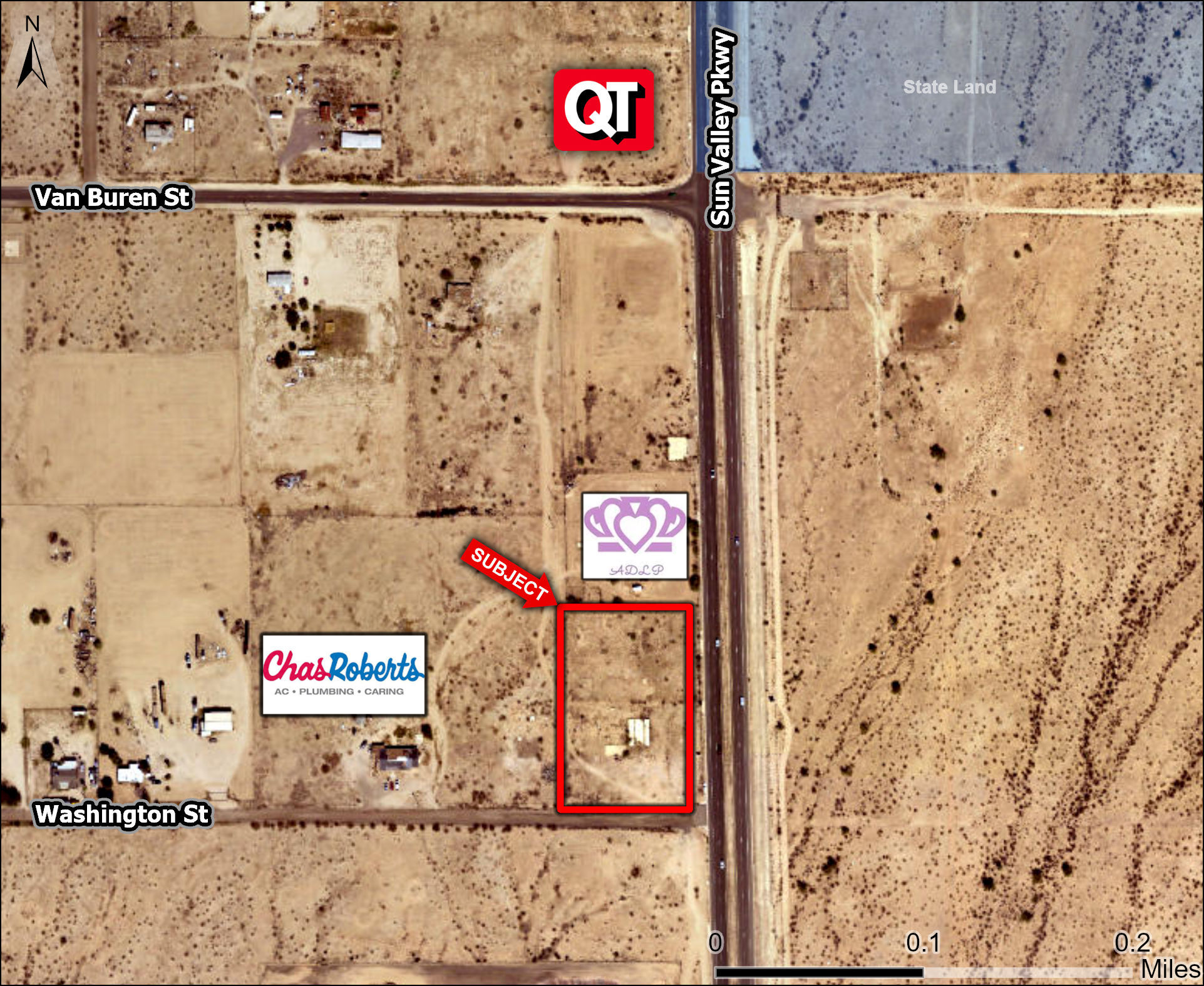Sun Valley Pkwy & Washington St, Buckeye, AZ à vendre Aérien– Image 1 sur 5