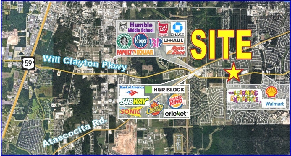 Will Clayton Pkwy/June Forest Dr, Humble, TX à vendre - Autre – Image 2 sur 2