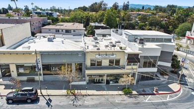 137-141 S Barrington Pl, Los Angeles, CA - VUE AÉRIENNE  vue de carte